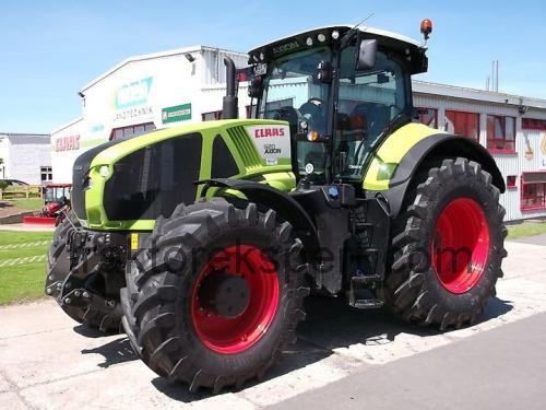 Claas Axion 920 tekniske specifikationer 