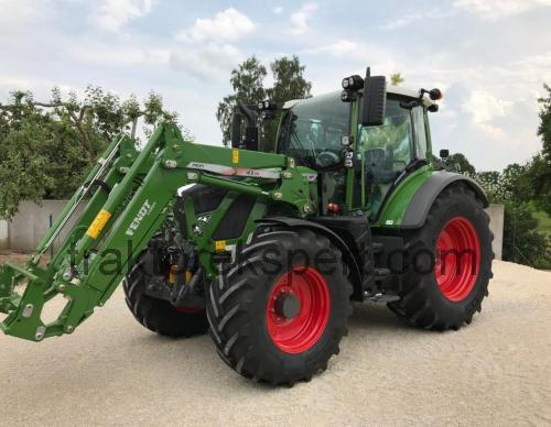 Fendt 516 Vario tekniske specifikationer 