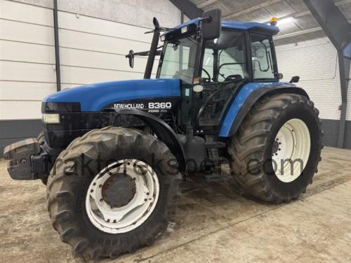Ford 8360 tekniske specifikationer 