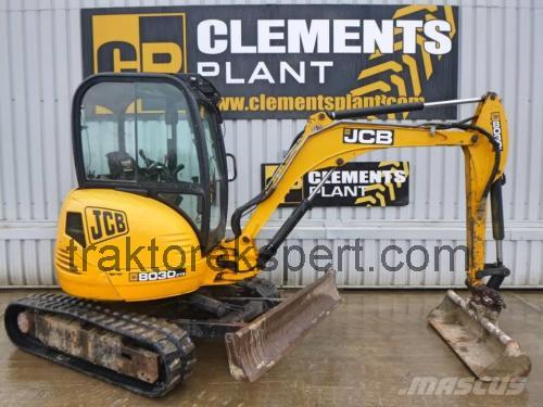 JCB 8030 ZTS anmeldelser og tekniske specifikationer 