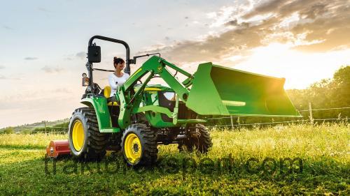 John Deere 3038E tekniske specifikationer og anmeldelser