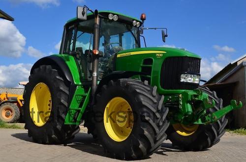 John Deere 7530 anmeldelser og tekniske specifikationer