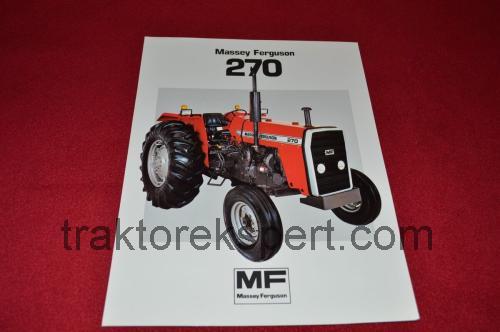 Massey Ferguson 270 tekniske specifikationer 