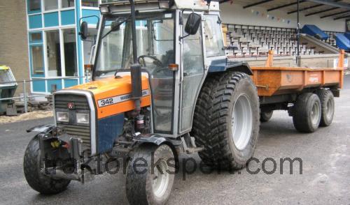 Massey Ferguson 342 anmeldelser og tekniske specifikationer