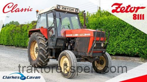 Zetor 8111 anmeldelser og tekniske specifikationer